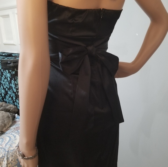 TEEZE ME Strapless Little Black Dress - Picture 6 of 8